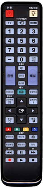 삼성TV리모컨 삼성전용리모컨 COMBO-2121, 1개