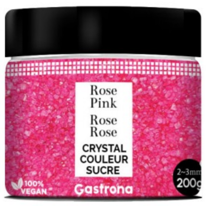 슈가 크리스탈 / 아쿠아 민트 (2mm) / 컬러슈가, 1개, 200g, 로즈 핑크