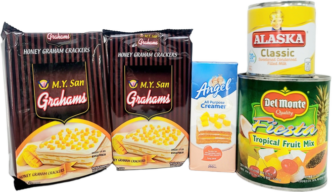 Grahams Cake Dessert Set 필리핀 그레함스 케익디저트 세트, 1세트, 500g