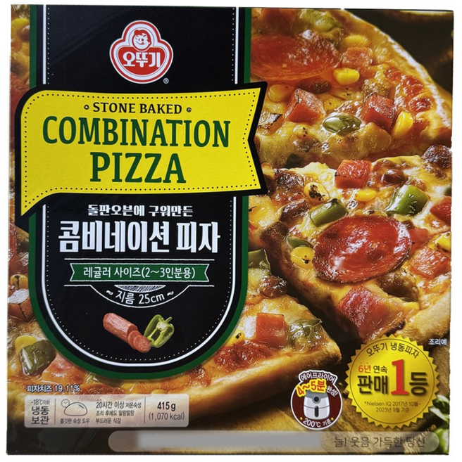오뚜기 콤비네이션 피자 415g 3개