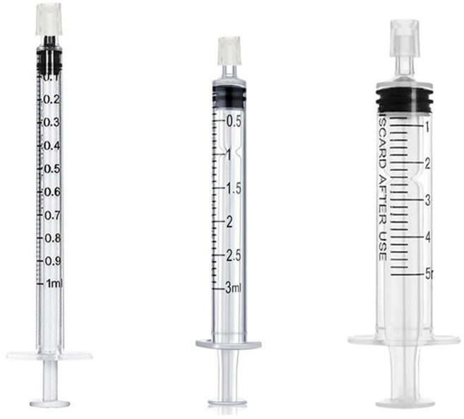 디어템 향수 공병 소분 주사기, 10개, 1ml