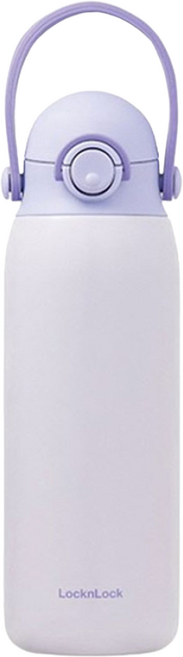 락앤락 스쿨핏 키즈 스트랩 텀블러, 바이올렛, 500ml, 1개
