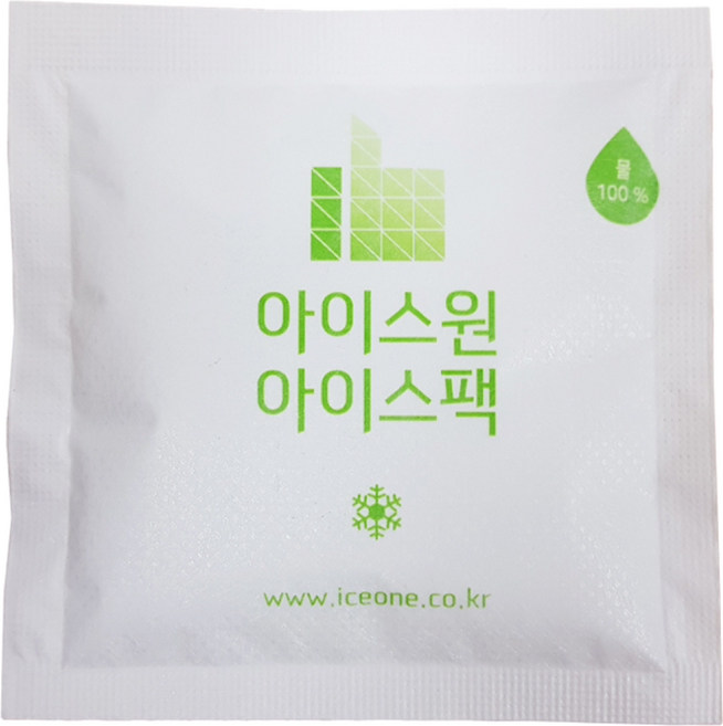 물100% 아이스팩 고퀄리티 부직포 엄지 완제품 10x10cm 1박스 280매 냉찜질팩 보냉팩, 280개, 1세트