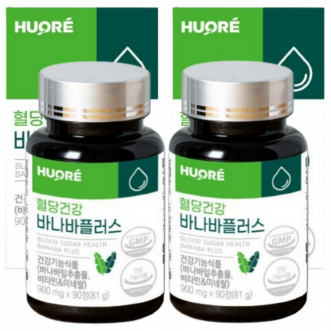 바나바 바나바잎 추출물 혈당건강바나바플러스, 90정, 2개