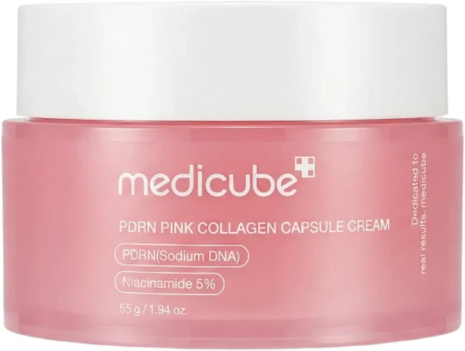메디큐브 PDRN핑크 콜라겐 캡슐크림, 55g, 1개 - 쿠팡
