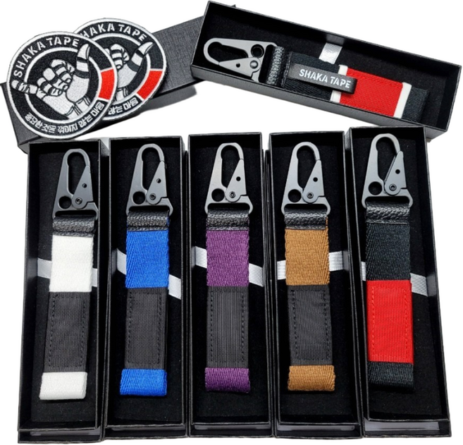 샤카 주짓수키링 승급선물, 화이트벨트, 1개