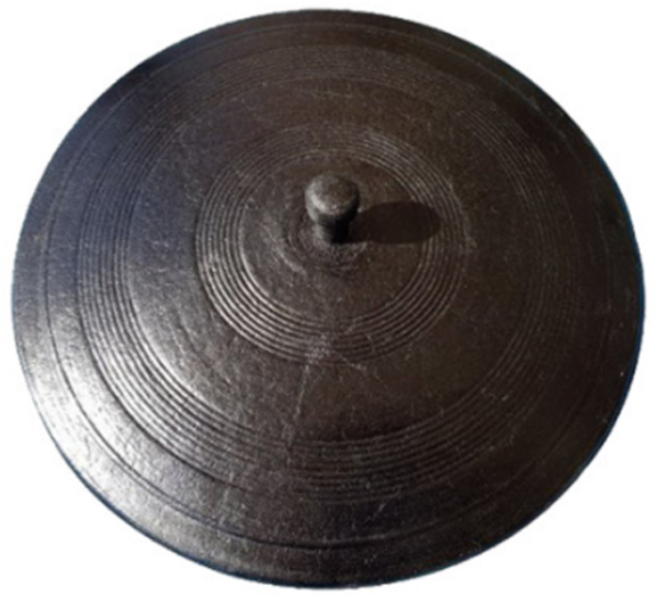 국내산 무쇠 솥뚜껑 42cm 불판 그리들, 1개