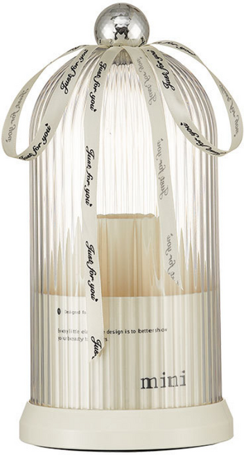 회전식 방진커버 있는 메이크업 브러시 수납통, 1개, 화이트