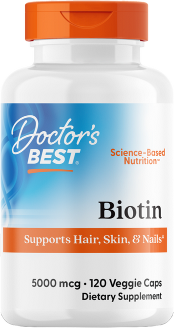 닥터스베스트 비오틴 5000mcg 베지 캡, 120정, 1개
