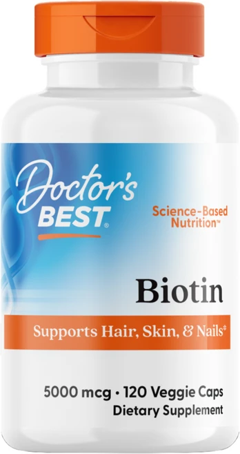 닥터스베스트 비오틴 5000mcg 베지 캡, 120정, 1개 - 쿠팡