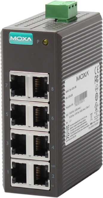 MOXA EDS-208 산업용 8포트 스위칭 허브, 1개