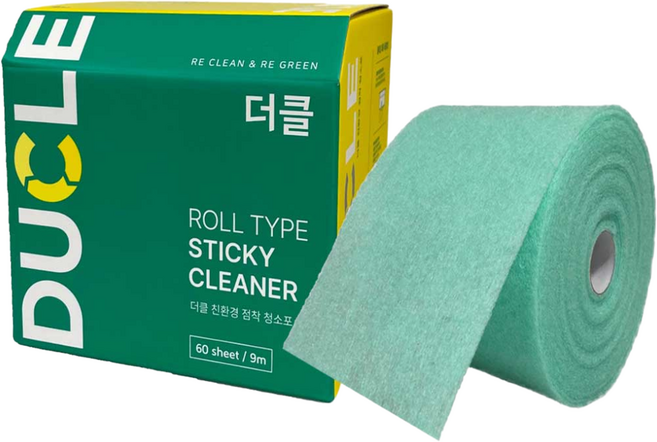 닥터에클린 미세먼지청소 점착 청소포 더클 본품+리필, 1개