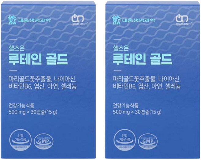 대웅생명과학 헬스온 루테인 골드 2개 눈건강에도움을주는, 30회분