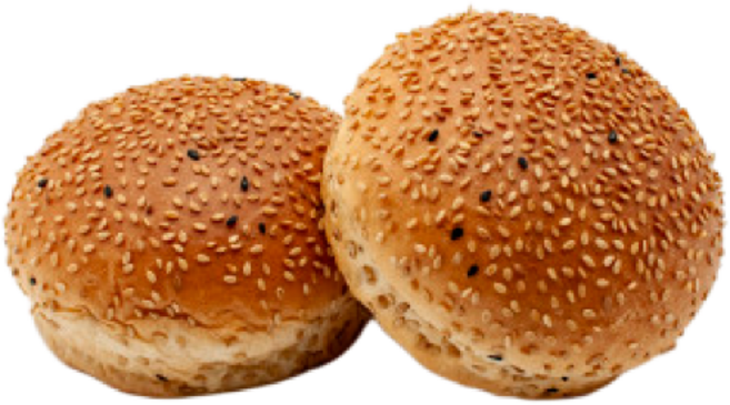 리얼 버터 버거번 참깨 브리오슈 햄버거 깨 브리오쉬 리얼 브리오슈 깨번, 72개, 60g