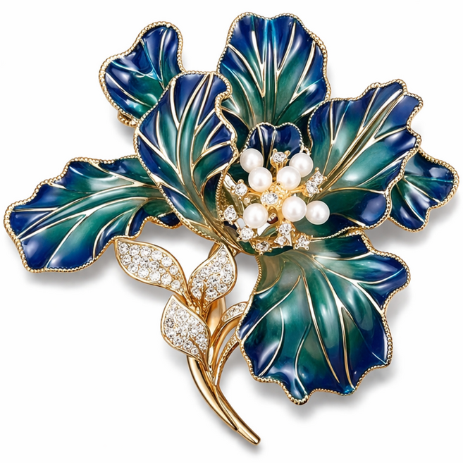 STG 어버이날 카네이션 브로치 플라워 브로치