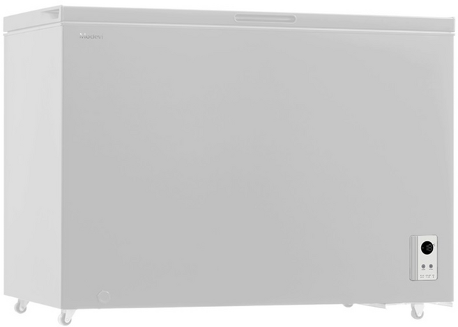 캐리어 클라윈드 냉동고 방문설치, 그레이, CCDF299GEM1