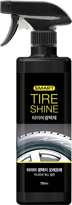 카렉스 스마트 타이어광택제 갈변방지 코팅제 (750ml), 750ml, 1개 - 쿠팡