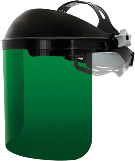 오토스 F-62BN 차광#3 차광보안면 맨머리형 용접보호면, 1개