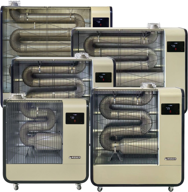 아쎈 돈풍기 원적외선 튜브히터 석유난로 창고 산업현장 행사장, AT-9000B (미니)