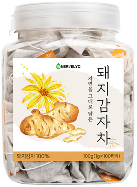 이너블릭 돼지감자차, 1g, 100개입, 1개