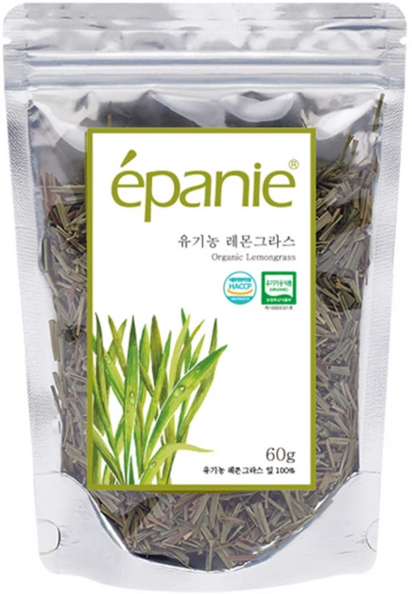 에빠니 유기농 레몬그라스차 리필, 60g, 1개입, 1개 - 쿠팡
