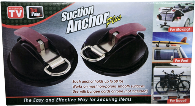 캠핑용 흡착판 2p 세트 강력진공흡착판 자동차 어닝 타프 큐방 차박 차량용 캠핑 진공압착판 썩션앵커 Suckion Anchor, 1개, 1단, 블랙핑크