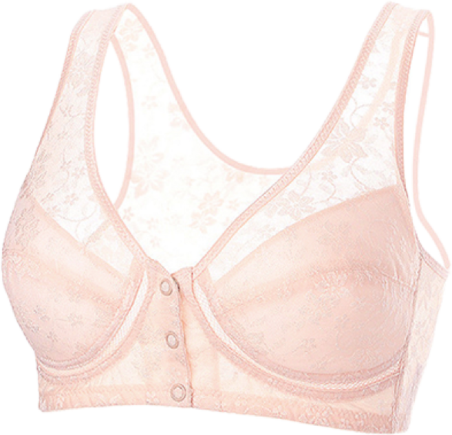 인견 앞단추 노와이어브라 HBR3770