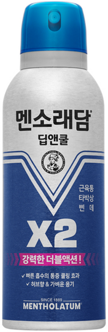 멘소래담 딥앤쿨 에어로솔 150ml, 1개입, 1개