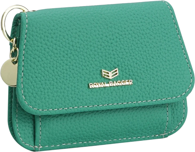 로얄배거 여성용 RFID 차단 가죽 카드 동전지갑