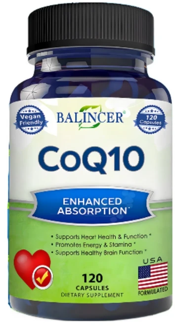 CoQ10(최대 강도 400mg 120캡슐) - 흡수율이 높은 비건 CoQ10 - 유비퀴논 보충제 추가 항산화제 심장 건강 및 기능 에너지 지구력을 지원하는 비타민, 120캡슐, 1개, 120정 - 쿠팡