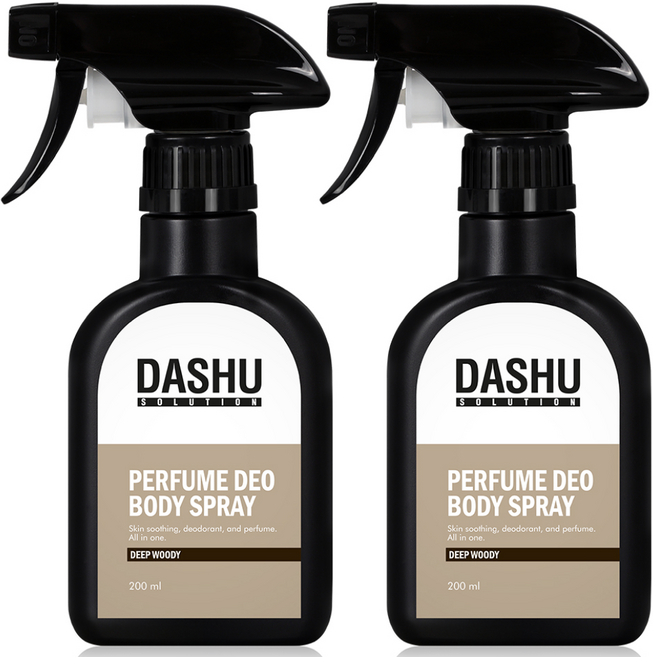 DASHU 身體香氛噴霧 Deep Woody, 200ml, 2瓶