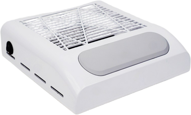 투랩 80W 고출력 네일흡진기 쏙오프 먼지흡입기 네일 필터형 셀프 네일샵용, 화이트, 1개