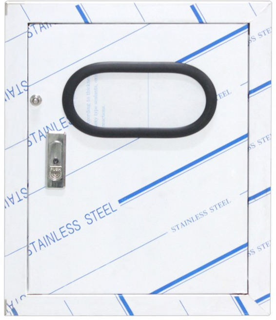 SUS 전기 계량기 커버 300X400 서스 분전함 계량기함 배전함 계량기박스카바 스텐커버 서스카바 전기계량기 매입카바 가정 판넬 도어 배전박스 단상계량기커버 배전박스카바 스텐도어, 1개