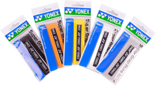 요넥스 오버그립 AC 108EX 1개 테니스 배드민턴 그립, 오렌지