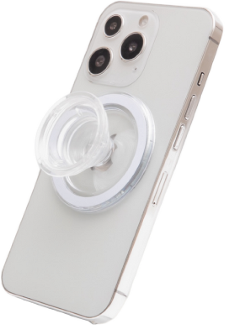 정품 아이뉴 맥세이프 톡 그립 디스크 세트판매, 1개, 투명