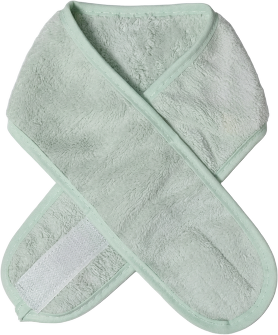 파하크 심플 이쁜 파스텔 세안밴드, 1개, 그린