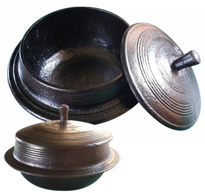 국내산 길들인 전통방식 무쇠 가마솥 6인용 20cm, 1개