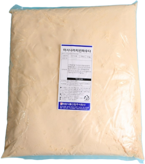 태원식품 마시나라 치킨파우더 5KGx4봉지 BOX 양념 후라이드 겸용, 5kg, 4개
