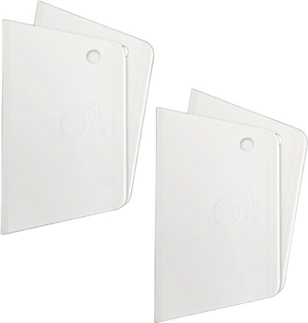 국내생산 베이킹 1+1 스크래퍼2P 반죽칼 제빵칼 스크레퍼 파자 도우, (1+1) 직사각 2P