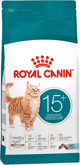 로얄캐닌 고양이 사료 에이징15+ 건식 신장 부담 감소, 1개, 4kg, 닭