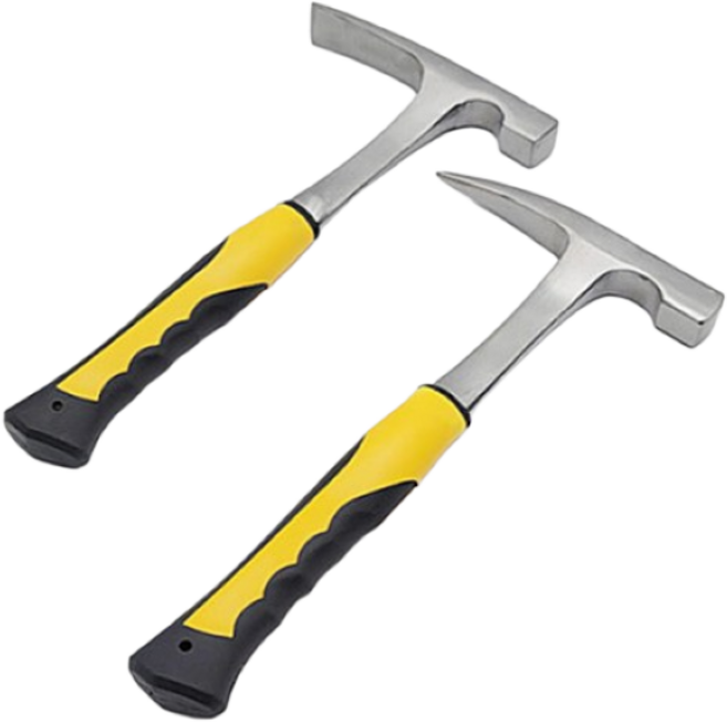 탄소강 암판정 망치 광물 탄광 암석 암반 지질 망치, 뾰족한 노미타입, 1개