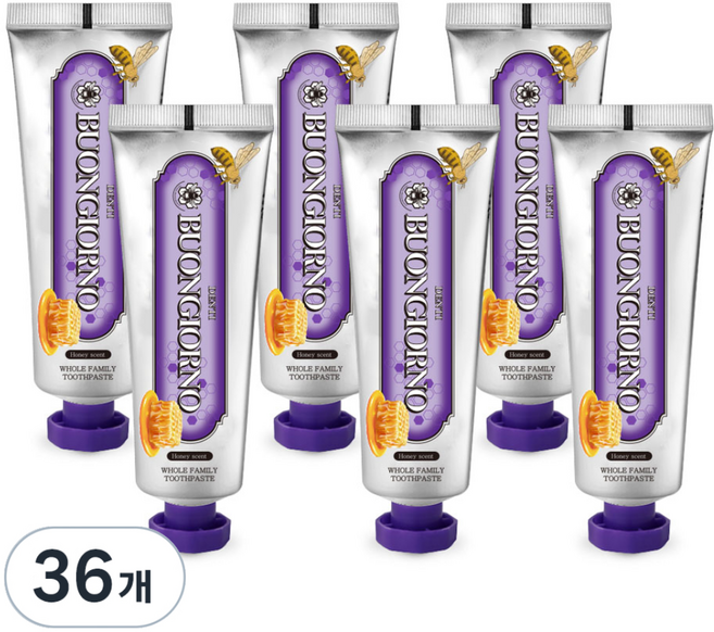 덴티본조르노 잇몸치약, 100g, 36개