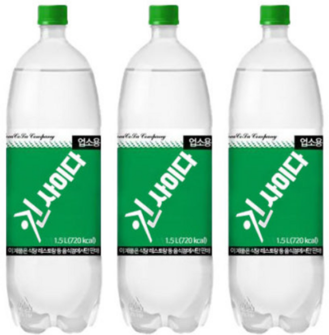 업소용/킨 사이다 1.5L x 12개