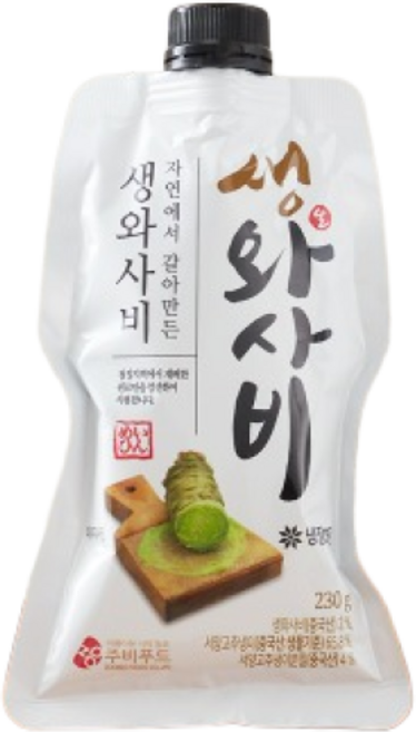 주비푸드 자연에서 갈아만든 생와사비 230g, 1개