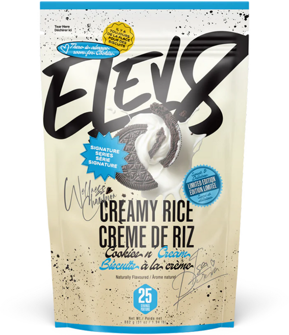 CREAM OF RICE 크림 오브 라이스 쿠키앤 크림 맛 부드럽게 즐기는 클린 탄수화물 보충제, 1개, 865g