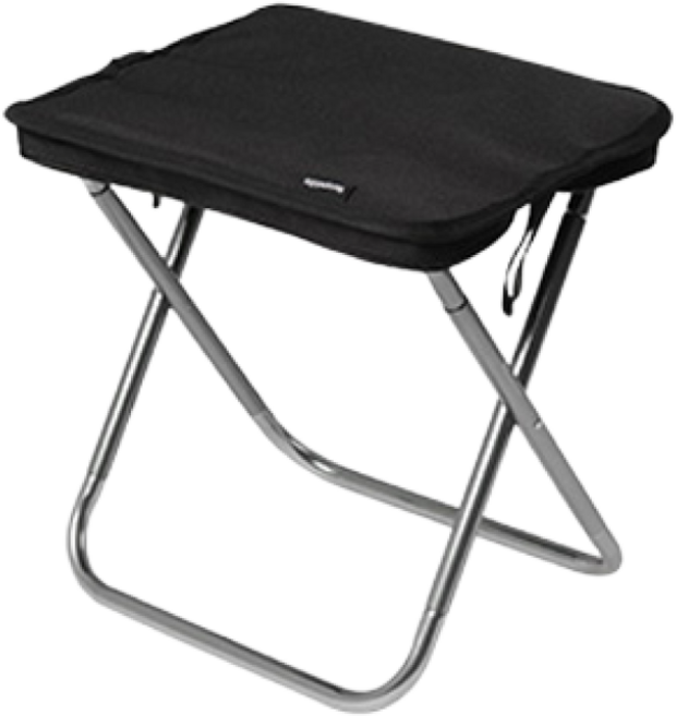 네이처하이크 UL XL01 폴딩 체어 등산 낚시 백패킹 접이식 초경량 미니의자 휴대용, 블랙, 1개