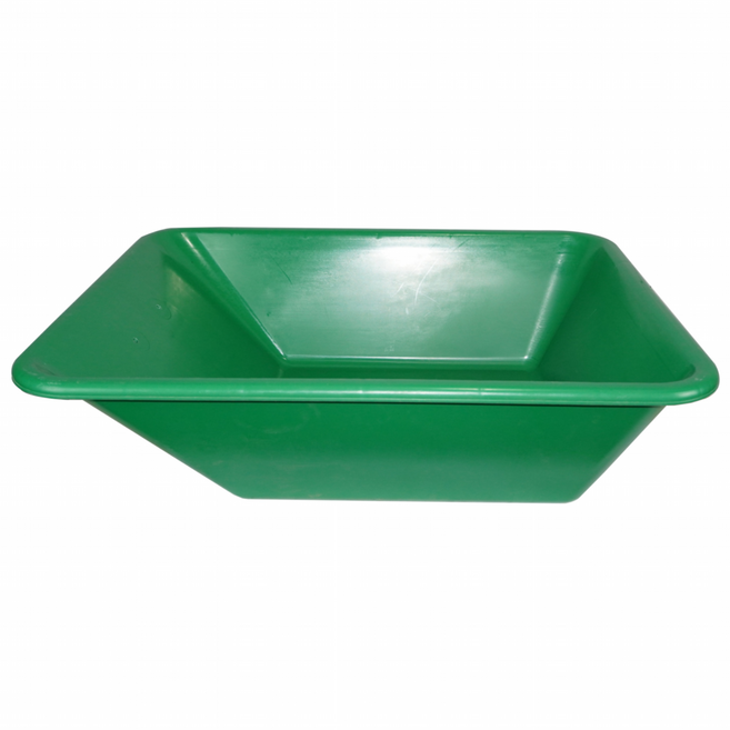 플라스틱 PVC 녹색 사각캡 일륜차 이륜차 바가지 캡 손수레, 1개