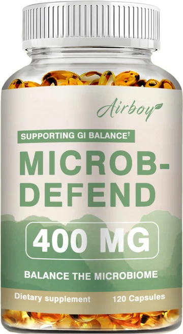 마이크로브 디펜드 400mcg - 위장 균형 장 건강 소화 지원 증진, 1개, 60정 - 쿠팡