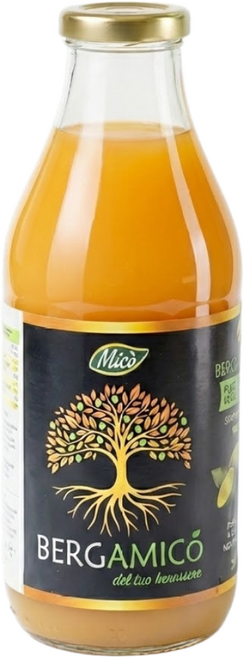 유기농 베르가못 원액 100% 폴리페놀 '베르가미코' 이탈리아 칼라브리아 직수입 Bergamico Bergamot Juice, 1개, 750ml