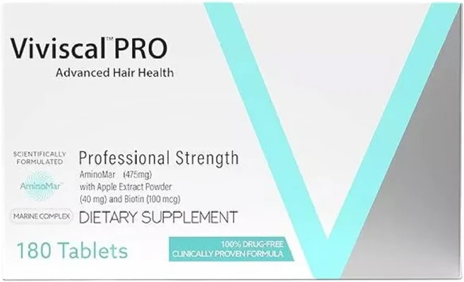 Viviscal Pro 비비스칼 프로 180정, 1개 - 쿠팡